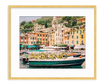 Andiamo a Portofino -- Italy -- Travel Photography -- Home Decor