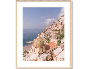 Positano VIbes -- Amalfi Coast -- Travel Photography -- Home Decor