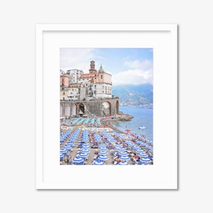Atrani Italy -- Amalfi Coast -- Travel Photography -- Home Decor