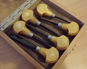 Very rare and well-known set of the USSR. For carving tool wood in perfect condition. The quality of the USSR Woodcarving.