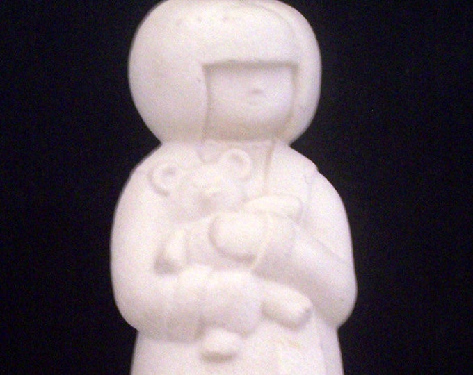 1980's Hornsea Pottery People Figure Girl With a Teddy Etsy UK