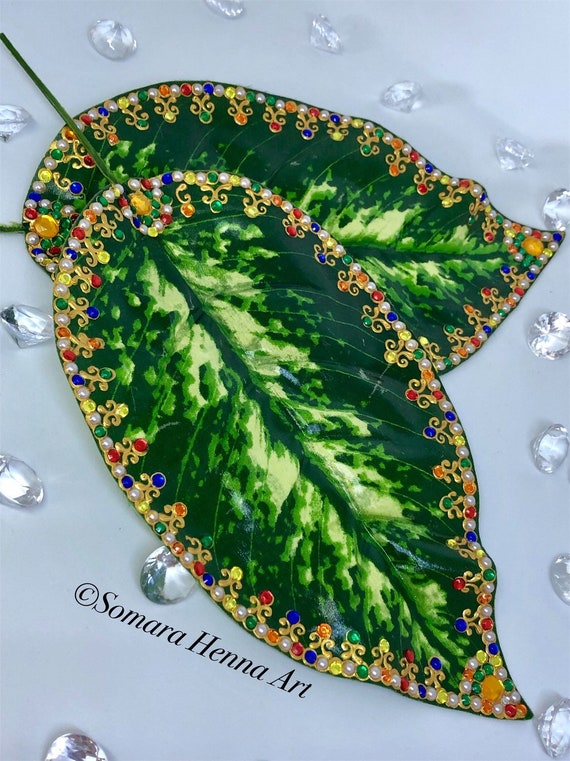 Henna/mehndi rasam leaves