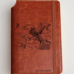 Ihre Karte graviert auf Journal Cover, bestes Geschenk für Sie selbst, Fans, Freunde, Mama, Papa, Geschwister, Ehepartner: Leder gebundenes Skizzenbuch