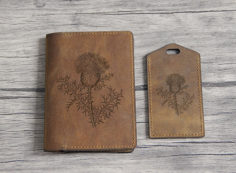 Custom Not All Who Wonder Are Lost Luggage Tag and Passport Etsy