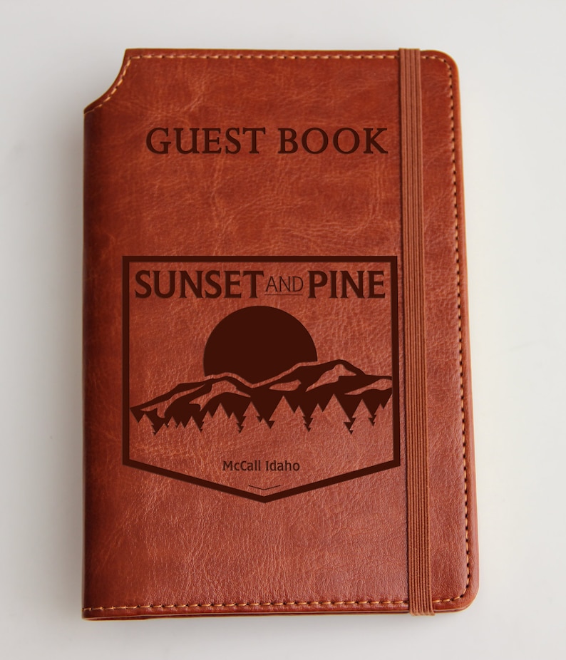 Custom Logo Journal Laser Engraved Journal Fully Personalized Etsy UK