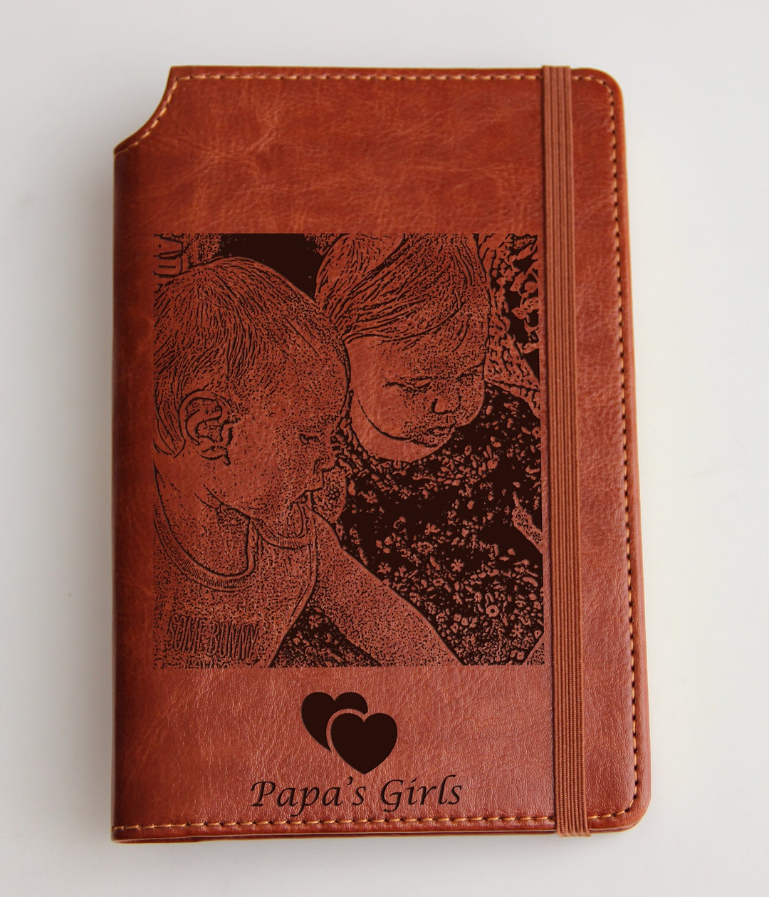 Personalized Leather Journal Best Gift for the Parents Leather Bound ...