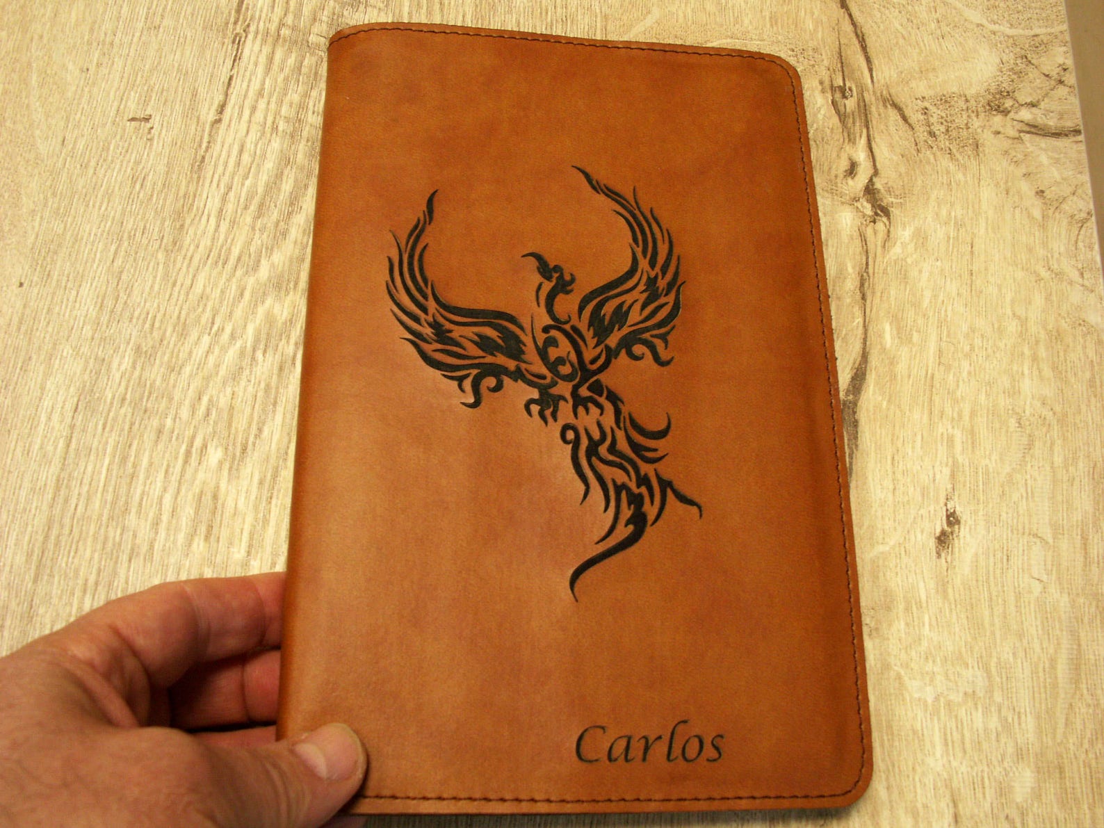 Custom journal cover Order laser engraved leather bound rise Etsy