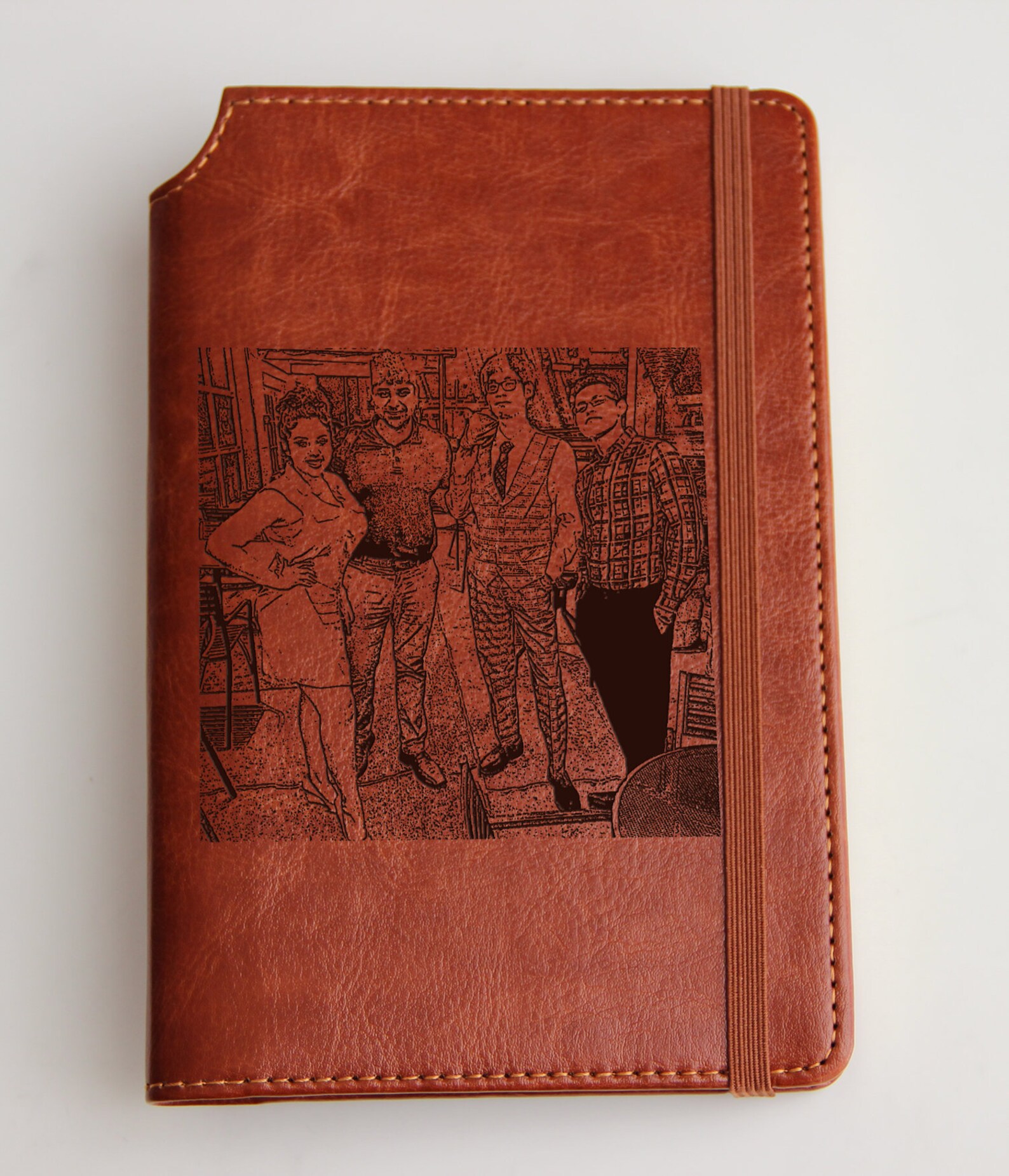 Custom Design From Your Photo Journal Laser Engraved Journal Etsy