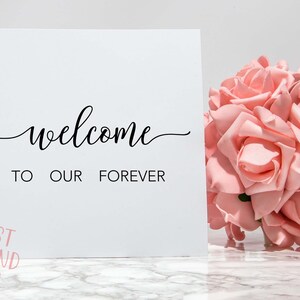 Welcome To Our Forever svg, Welcome To Our Wedding svg, dxf,png instant download, Welcome, Wedding svg, Rustic Wedding SVG, Wedding sign svg