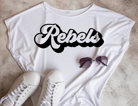 Rebels Svg Football Svg Rebels Team Svg Dxf Png Eps - Etsy