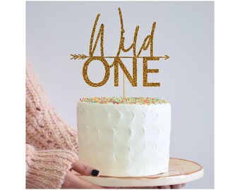 Wild One SVG, Wild One Topper SVG, Cake Topper Svg, Happy Birthday Svg ...