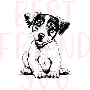 Jack Russell Terrier svg, Instant Download, png, dxf, eps, svg for Cricut, Silhouette, shirt svg, cute dog, puppy dog, jack russell svg