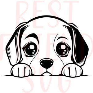 Cute dog SVG, Cute Puppy Svg, Png, eps, dxf, silhouette, Cute Dog Clipart, Cute Dog Puppy Svg Files For Cricut,