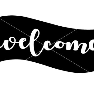 Welcome to our Home SVG, Welcome svg, dxf, eps, png instant download, Front door sign SVG, Greeting SVG, Sign Making svg, Welcome sign svg