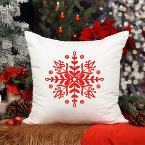Scandinavian Snowflake SVG, Christmas Sign svg, Snowflake svg, Digital Download, Cricut File, Silhouette Design, Snowflake Cut File,