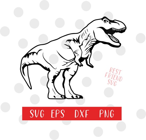 T-rex SVG Dinosaur Svg Trex SVG T-rex Clipart T-rex Files - Etsy Finland