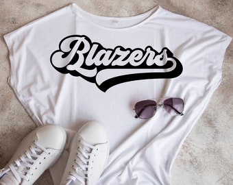 Blazers svg, Blazers Team svg, dxf, png, eps instant download, Basketball svg, Mom svg, Blazers Mascot svg, Game Day SVG, Basketball Mom SVG