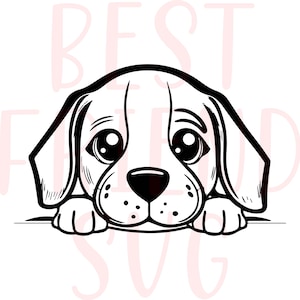 Cute dog SVG, Cute Puppy Svg, Png, eps, dxf, silhouette, Cute Dog Clipart, Cute Dog Puppy Svg Files For Cricut,