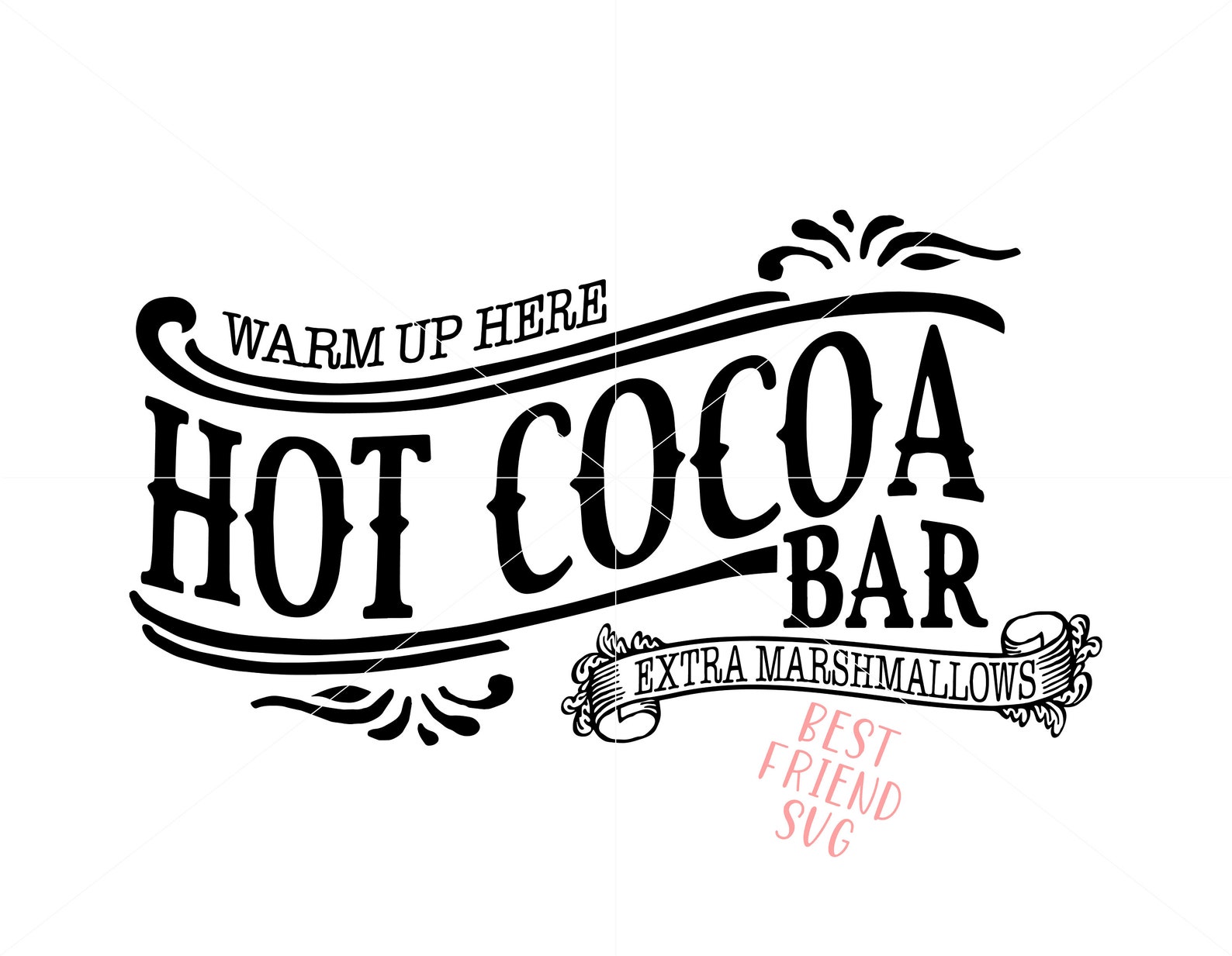 Hot Cocoa Bar Svg And Cut Files For Crafters 1089680 - vrogue.co