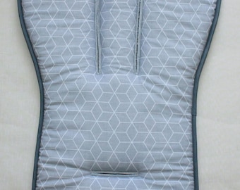 Reversible  liner for "Cybex“, custom made for Cybex , summer seat liner,Buggy liner, Seat Liner,terrycloth seat liner