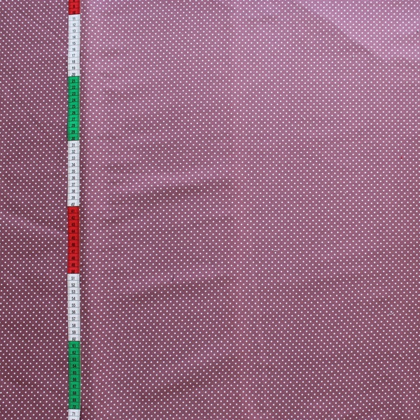 Cotton Polka Dots 1,5 mm bordeaux