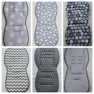 Capa de assento reversível, forro de assento para buggy joie, capa para Joie Litetrax, Muze, Joie Pact, Joie Chrome, Joie Brisk,