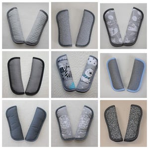 Stroller shoulder pads