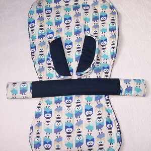 Seat liner, stroller shoulder pads,  bar cover for &quot;Buggy cameleon, buffalo, frog, fox, donkey, bee, bee3