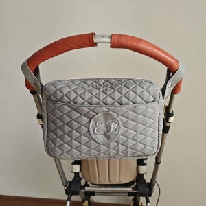Gesteppte  Kinderwagentasche ,passt für alle Kinderwagen! aus Wasserdichtem Stoff