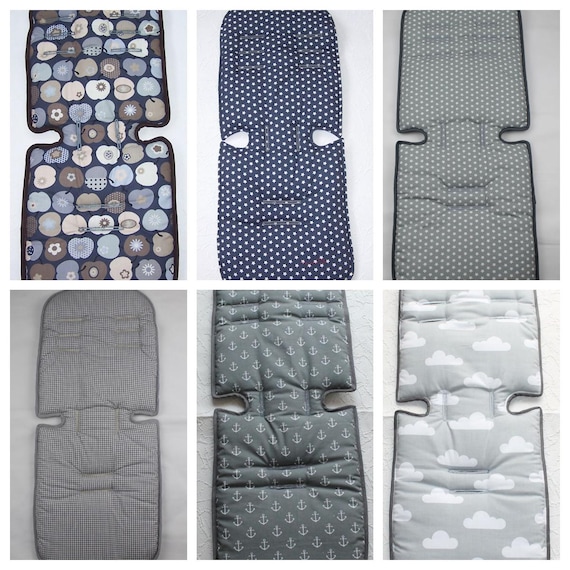 Reversible Liner for maclaren Custom Made Liner pram Mat Seat Liner Buggy Liner seat Liner terrycloth Liner Etsy Ireland