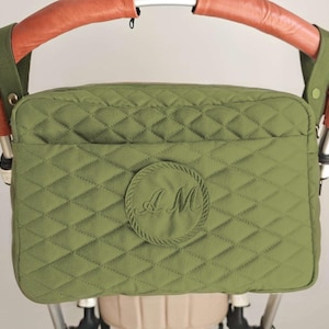 Gesteppte  Kinderwagentasche ,passt für alle Kinderwagen! aus Wasserdichtem Stoff