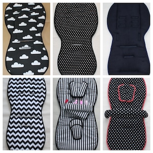 Capa de assento reversível, forro de assento para buggy joie, capa para Joie Litetrax, Muze, Joie Pact, Joie Chrome, Joie Brisk,