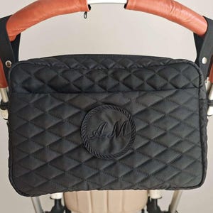 Gesteppte  Kinderwagentasche ,passt für alle Kinderwagen! aus Wasserdichtem Stoff