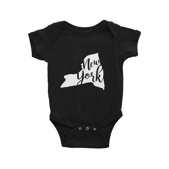 New York One Piece Ny Bodysuit Baby Shower Gift Etsy