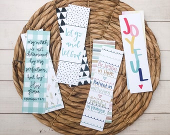 Handlettered Bookmarks