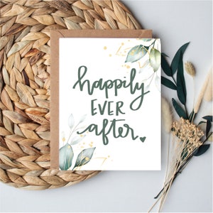 Happily Ever After Greeting Card