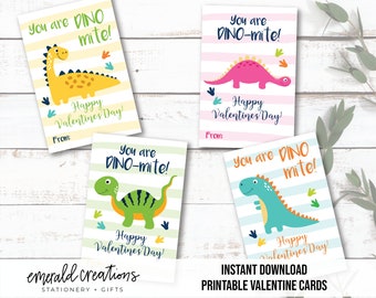 Karty Walentynkowe Dino/Kartki Walentynkowe Do Wydrukowania/Kartki Z Dinozaurami