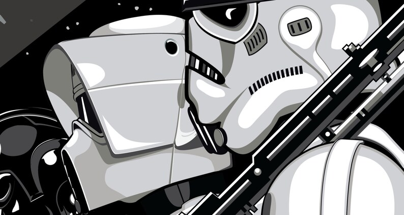 Star Wars Propaganda Poster / Red Text image 1