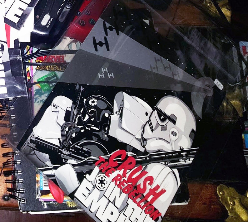 Star Wars Propaganda Poster / Red Text image 2