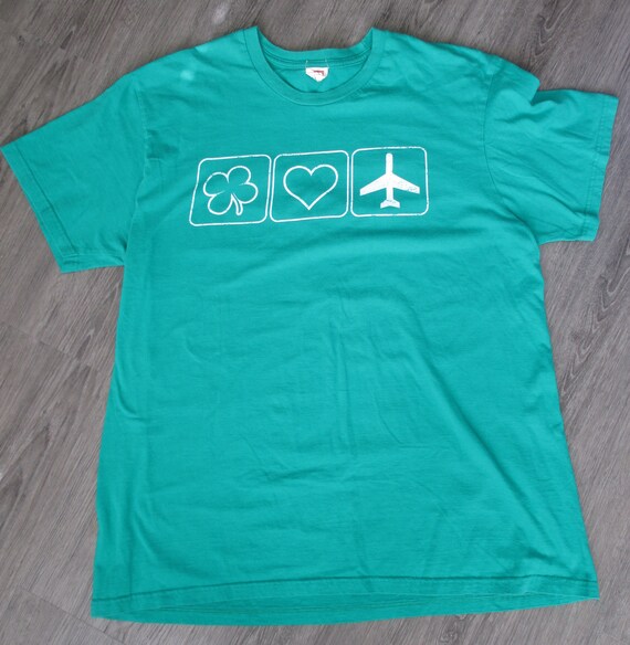 Novelty Print Dublin Wedding T Shirt Retro Lucky Irish Shirt Etsy