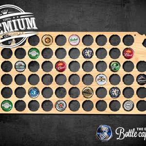 Kansas Bottlecap Map Wall decor