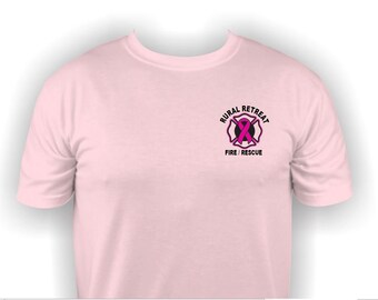 PINK Give Cancer the Boot Firefighter Breast Cancer Awareness