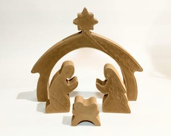 Minimalist Nativity Set