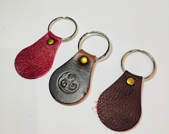Leather Keychain