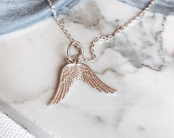 Wing Pendant - Etsy