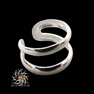 Manchette d'oreille en argent-tour d'oreille-faux manchette d'oreille-bijoux d'oreille-manchette d'oreilles-boucles d'oreilles wrap-boucle d'oreille cartilage-manchette d'oreille non percée-EC5