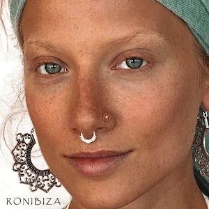 Fake Nasenpiercing Etsy