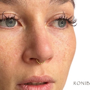 Discreet septum jewelry store