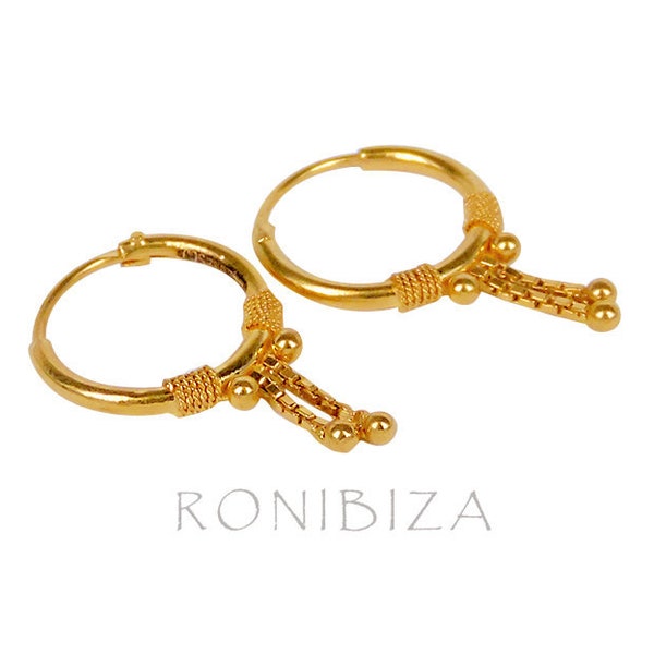 Indian Gold Earrings Etsy