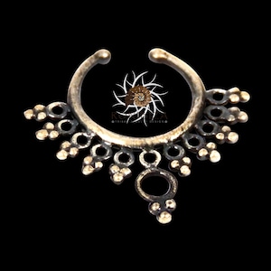 Fake Septum Ring - Faux Septum Ring - Fake Piercing - Clip On Piercing - Clip On Septum - Septum Jewelry - Septum Cuff - Nose Jewelry SF14S